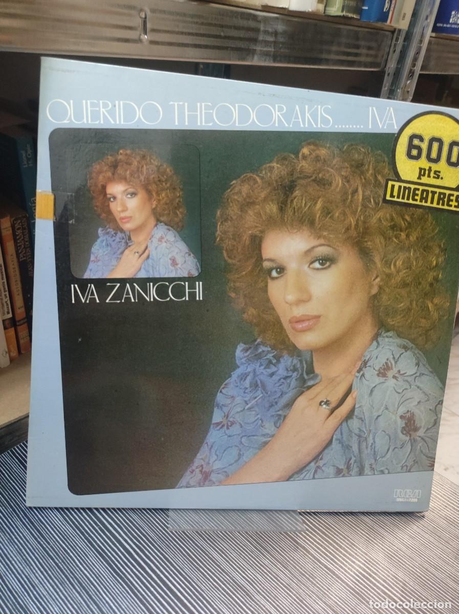 Discos de vinilo: Iva Zanicchi &ndash; Querido Theodorakis...Iva - Foto 1