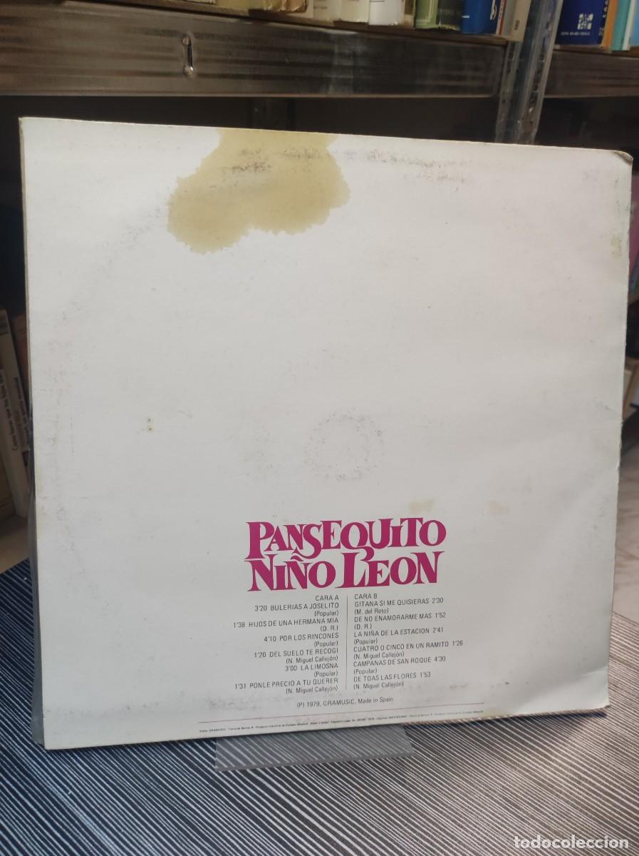 Discos de vinilo: PANSEQUITO NI&Ntilde;O LEON VINILO - Foto 2