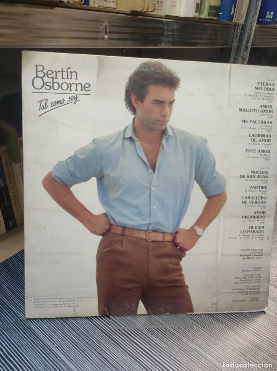 Discos de vinilo: Bert&iacute;n Osborne &ndash; Tal Como Soy - Foto 2