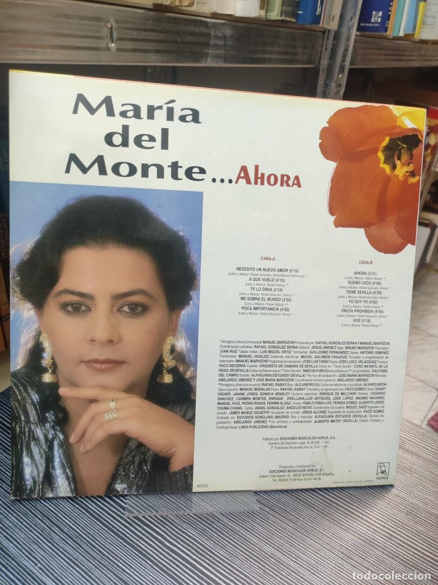 Discos de vinilo: Mar&iacute;a Del Monte &ndash; Ahora - Foto 2