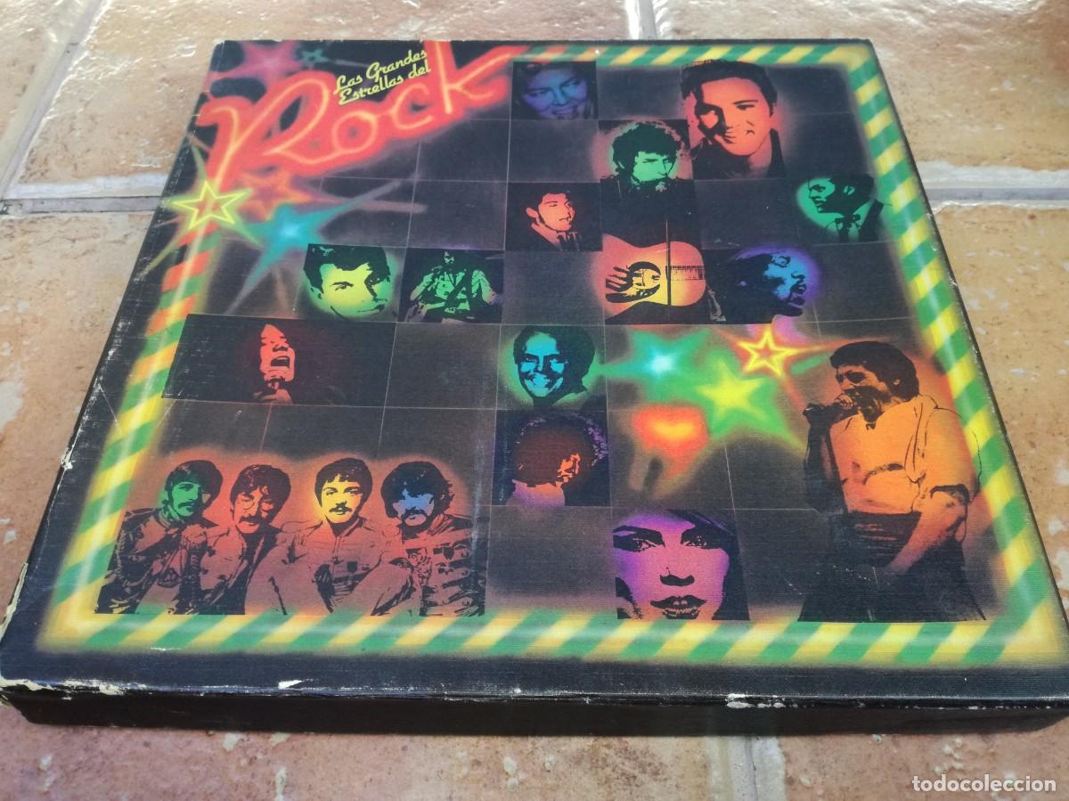 Discos de vinilo: CAJA LAS GRANDES ESTRELLAS DEL ROCK - Foto 1