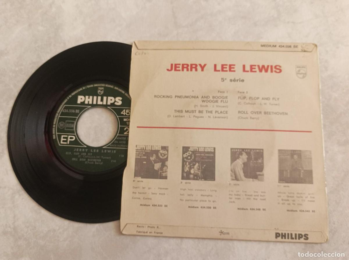 Discos de vinilo: Jerry Lee Lewis ep rock rhythym blues - Foto 2