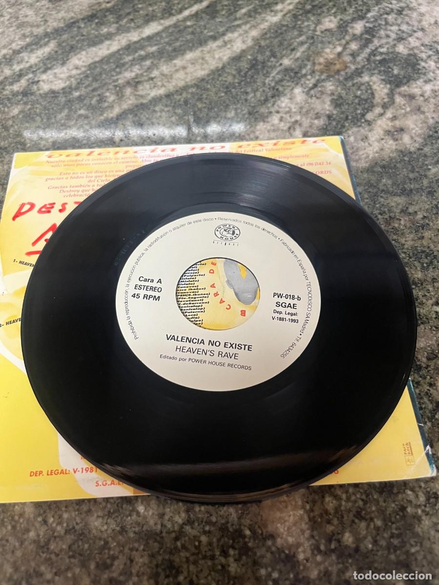 Discos de vinilo: Valencia No Existe Heavens Rave - Foto 3