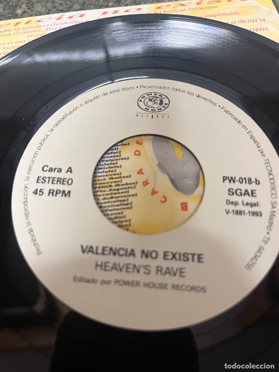 Discos de vinilo: Valencia No Existe Heavens Rave - Foto 4