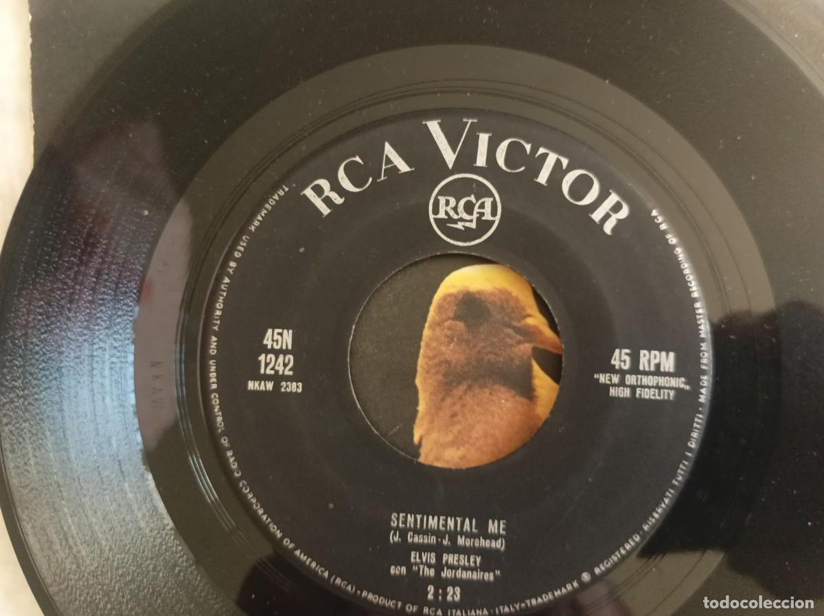 Discos de vinilo: Elvis Presley -la paloma single- - Foto 3