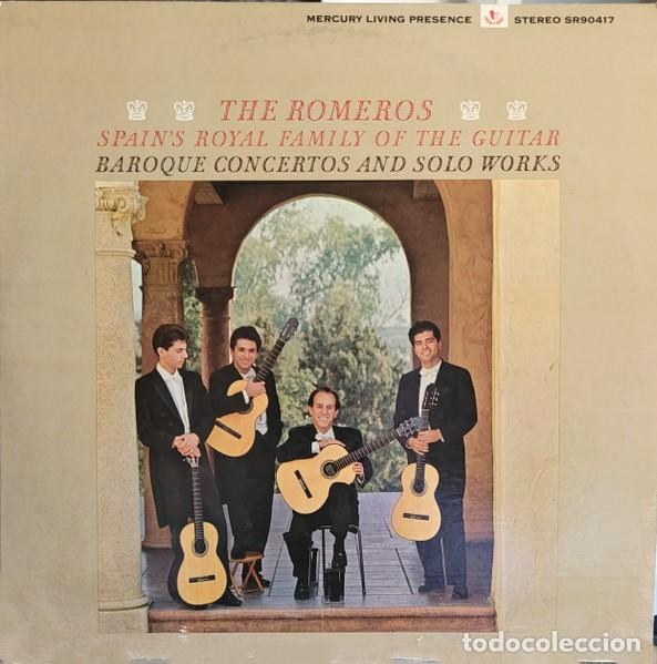 Disques de vinyle: The Romeros: Spain's Royal Family Of The Guitar &ndash; Baroque Concertos And Solo Works