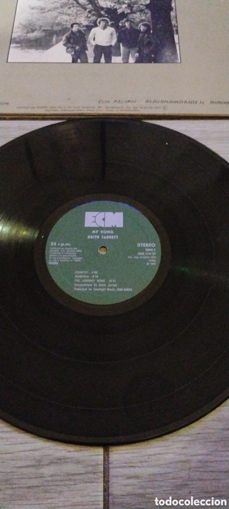 Discos de vinilo: KEITH JARRET/JAN GARBAREK..Y +- LP- ECM/SPAIN- IB - Foto 5