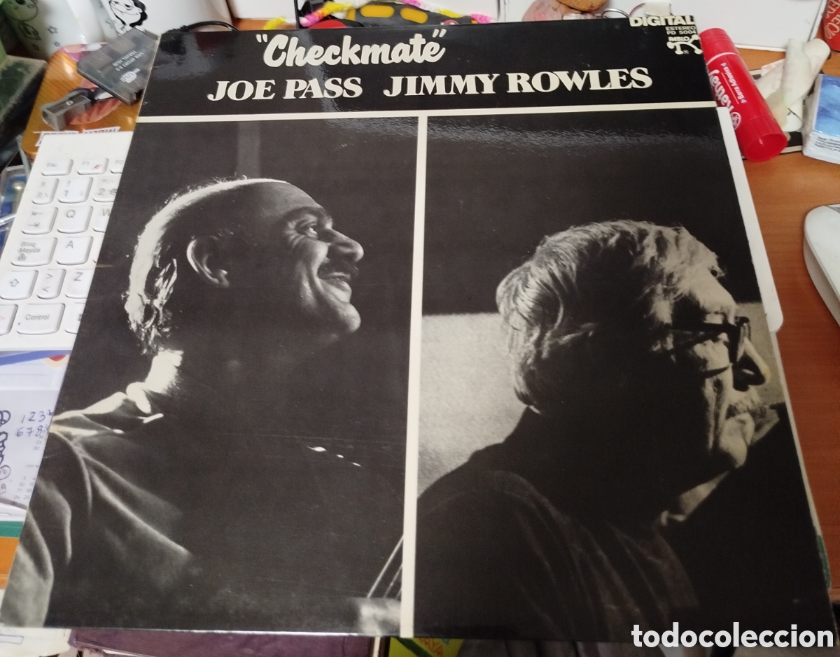Discos de vinilo: Joe Pass & Jimmy Rowles - Checkmate - Foto 1