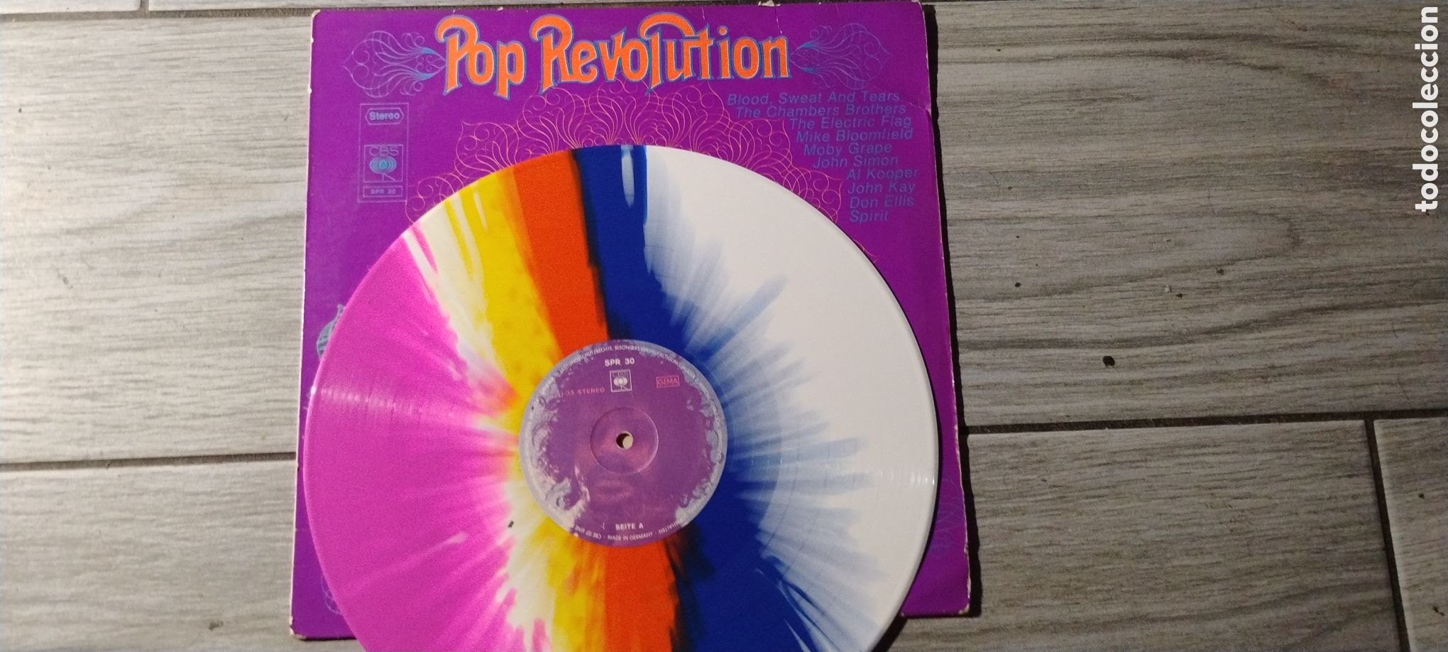 Discos de vinilo: POP REVOLUTION FROM THE UNDERGROUND-LP-CBS/GERMANY-IB - Foto 5