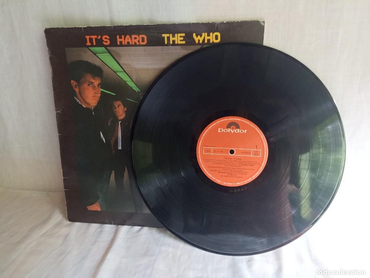 Discos de vinilo: It&acute;s hard, The Who, disco (vinilo,LP) - Foto 1