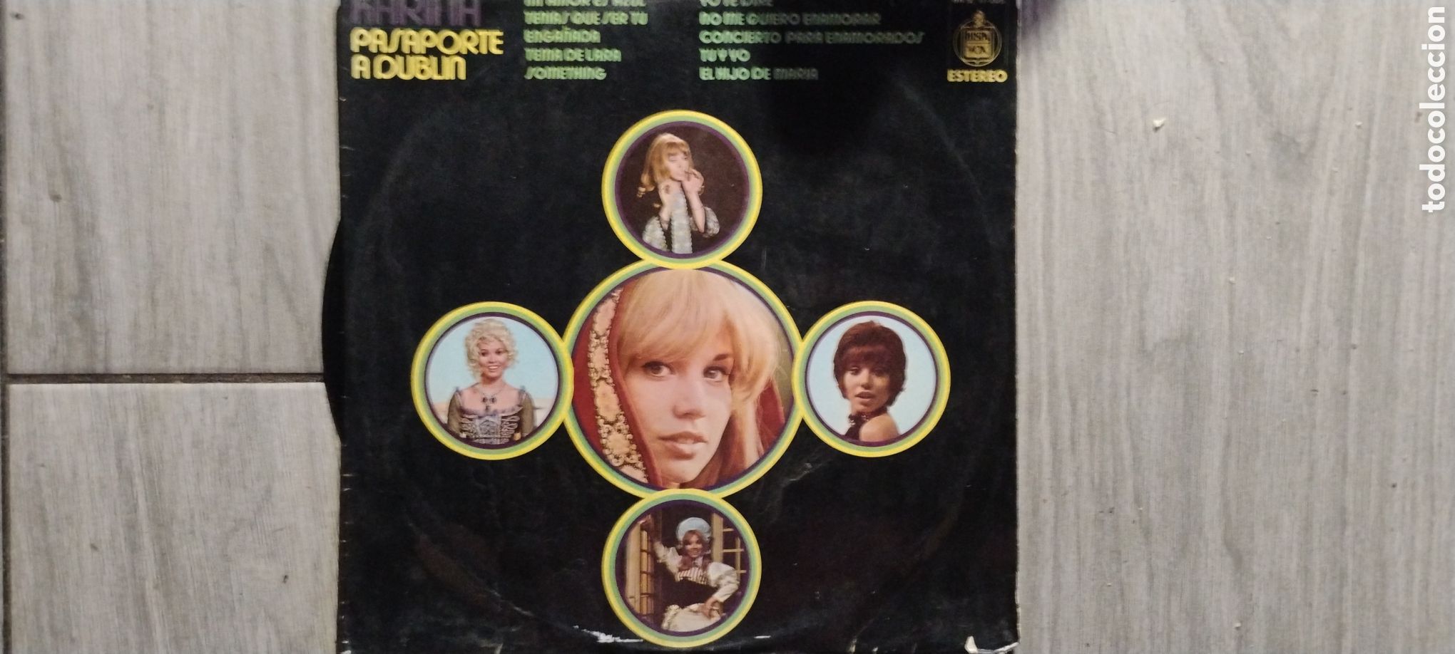 Discos de vinilo: KARINA- PASAPORTE A DUBLIN-LP-HISPAVOX/SPAIN-IB - Foto 1