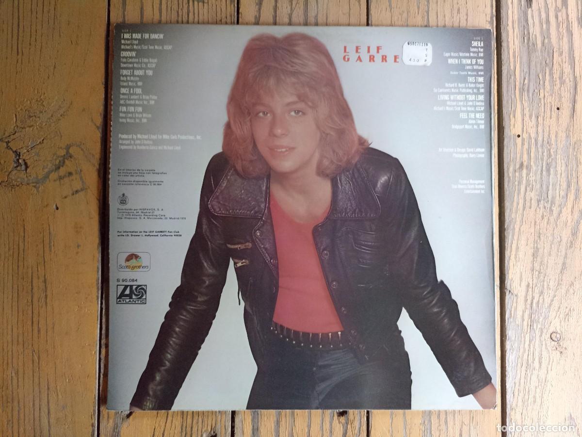 Discos de vinilo: Feel the need, Leif Garrett, disco (vinilo,LP) - Foto 3