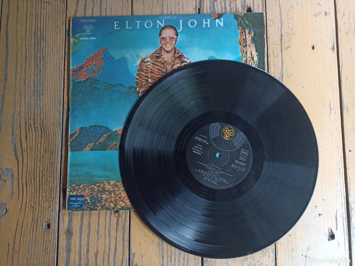 Discos de vinilo: Caribou, Elton John, disco (vinilo,LP) - Foto 1