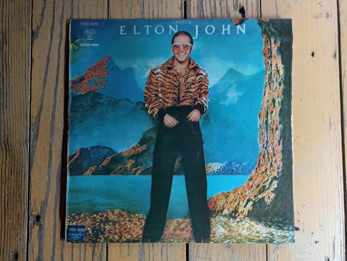 Discos de vinilo: Caribou, Elton John, disco (vinilo,LP) - Foto 2