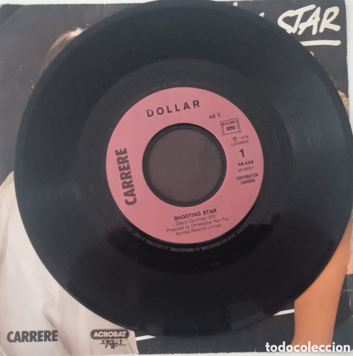 Discos de vinilo: DOLLAR - Shooting star (1978) single - Foto 5