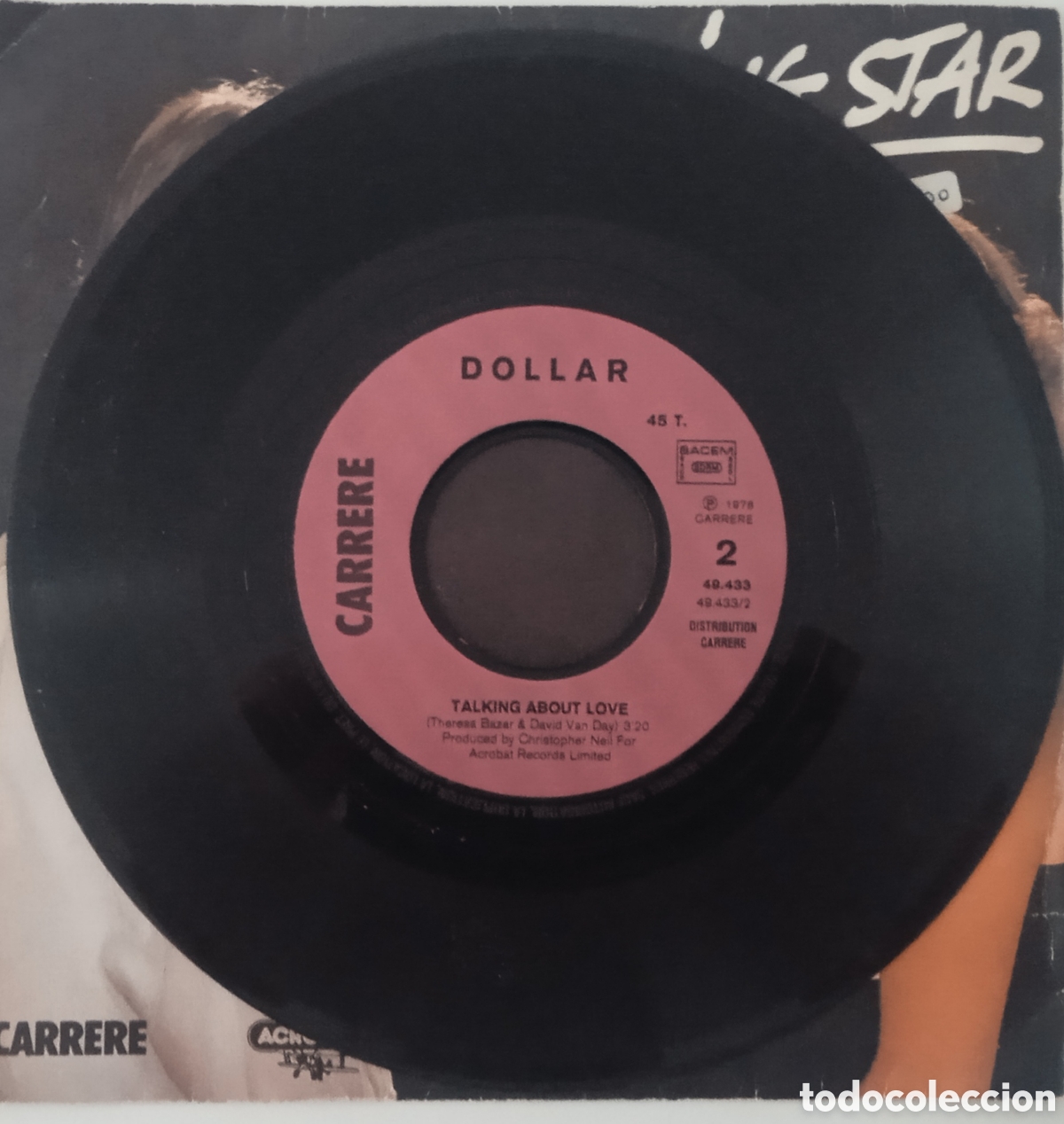 Discos de vinilo: DOLLAR - Shooting star (1978) single - Foto 6
