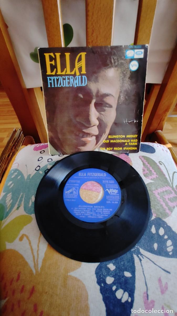 Discos de vinilo: ELLA FITZGERALD-EP ELLINGTON MEDLEY +2 - Foto 1