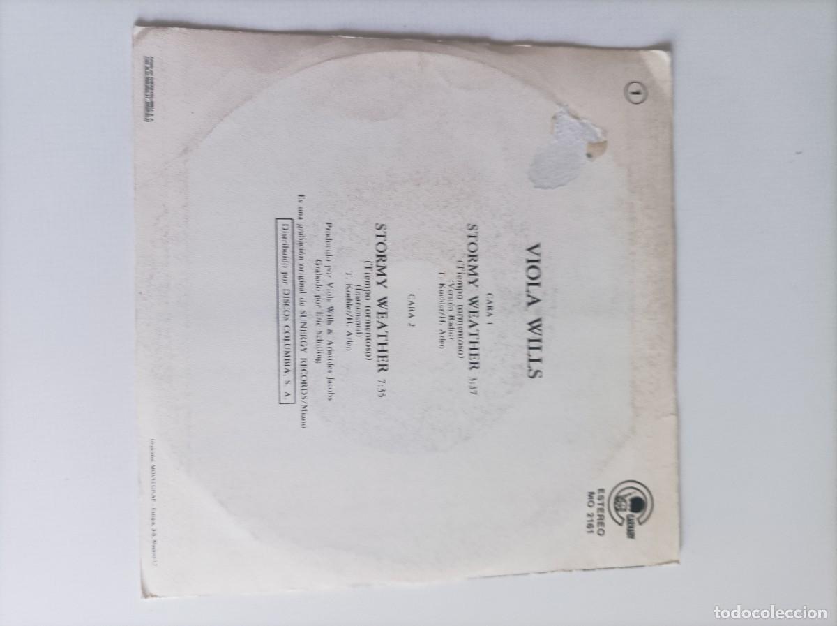 Discos de vinilo: Vinilo single Viola Wills. - Foto 3