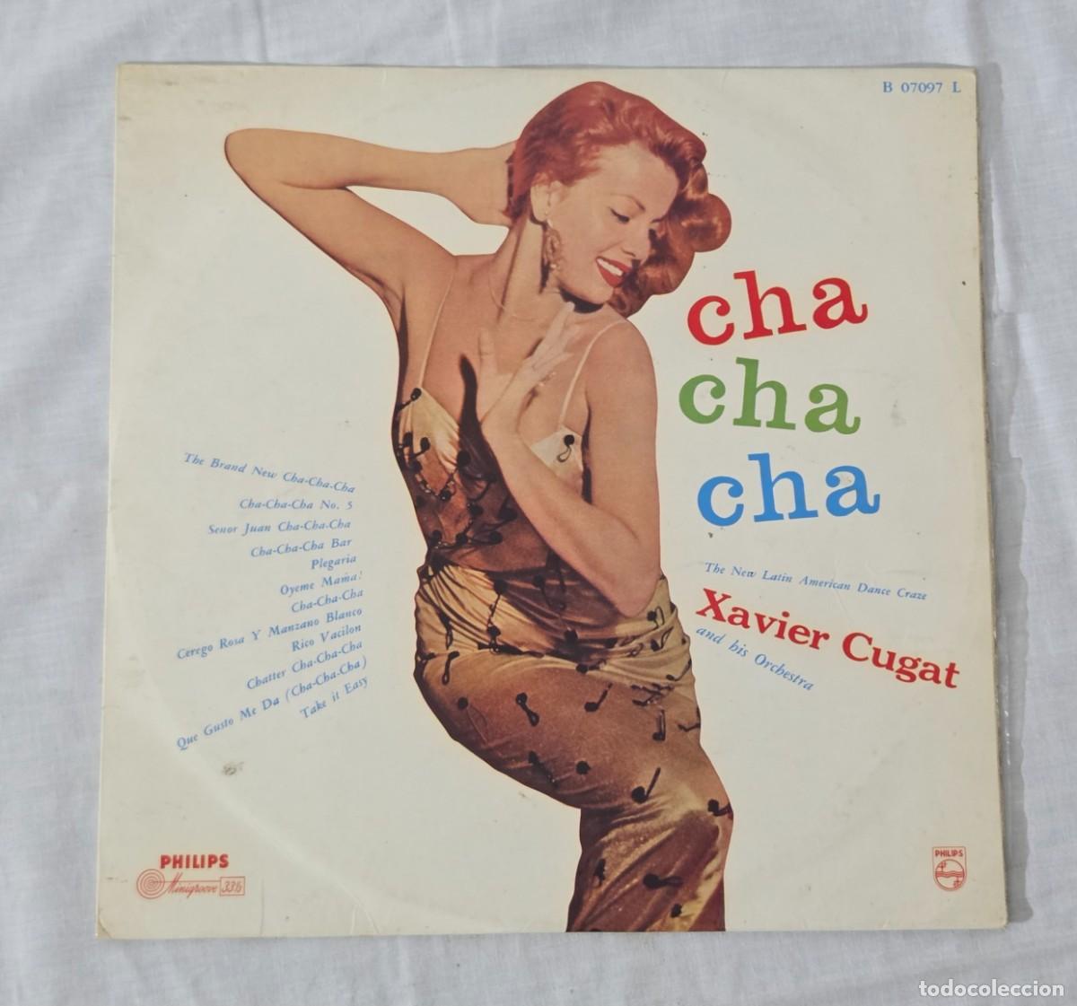 Discos de vinilo: Lp Vinilo Xavier Cugat y su orquesta, cha-cha-cha - Foto 1