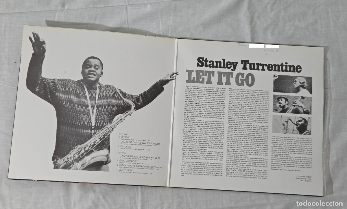 Discos de vinilo: Lp Vinilo Stanley Turrentine, Let it go - Foto 3