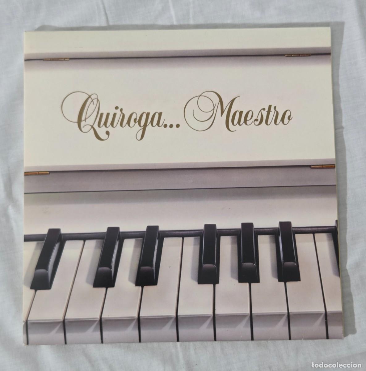 Discos de vinilo: Doble Lp Vinilo Quiroga... Maestro - Foto 1