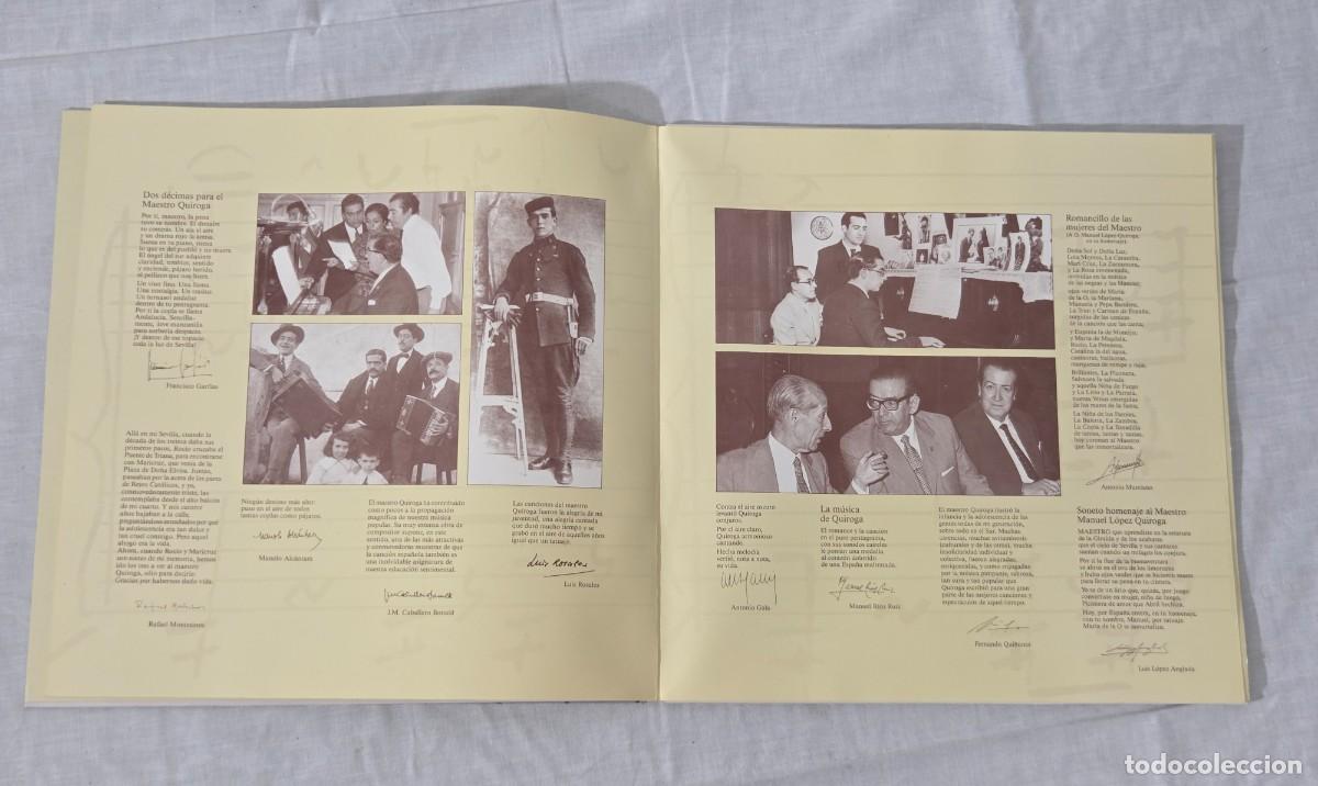 Discos de vinilo: Doble Lp Vinilo Quiroga... Maestro - Foto 4
