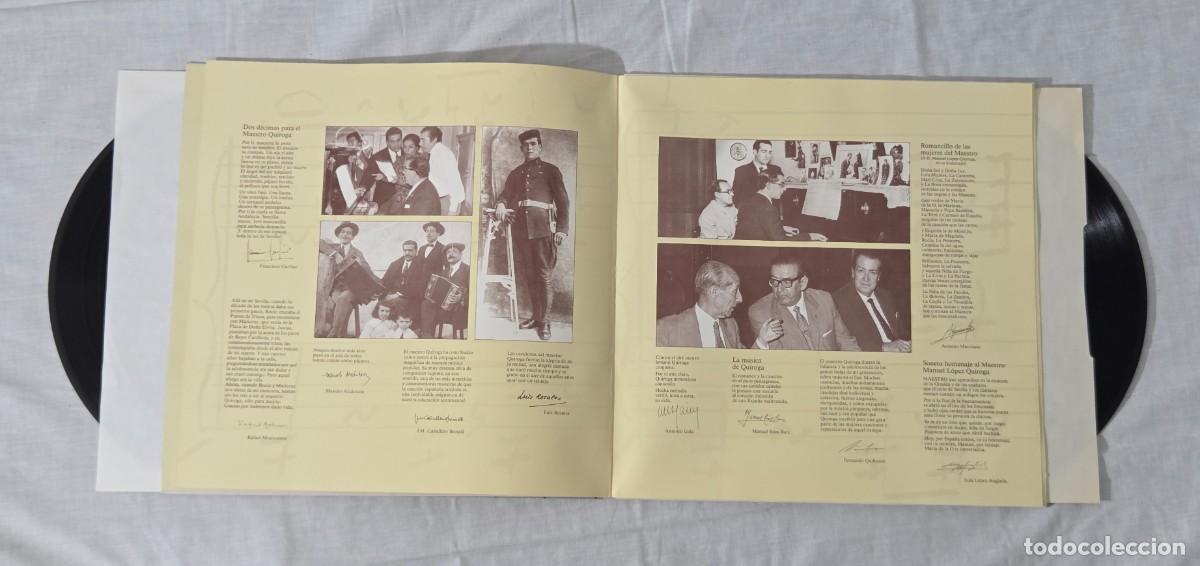 Discos de vinilo: Doble Lp Vinilo Quiroga... Maestro - Foto 5