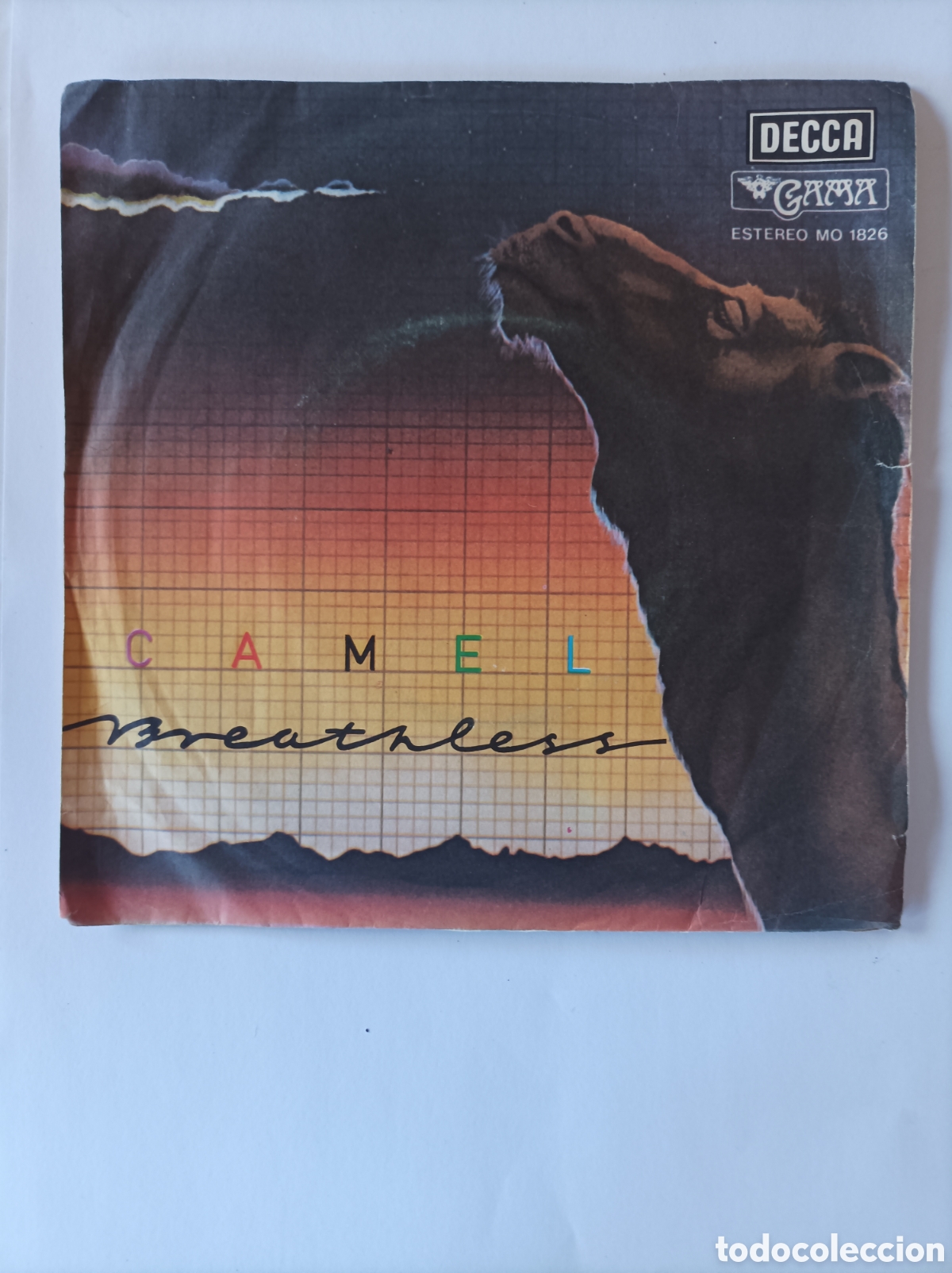 Discos de vinilo: CAMEL. BREATHLESS. 1978. SINGLE DISCO VINILO. - Foto 1