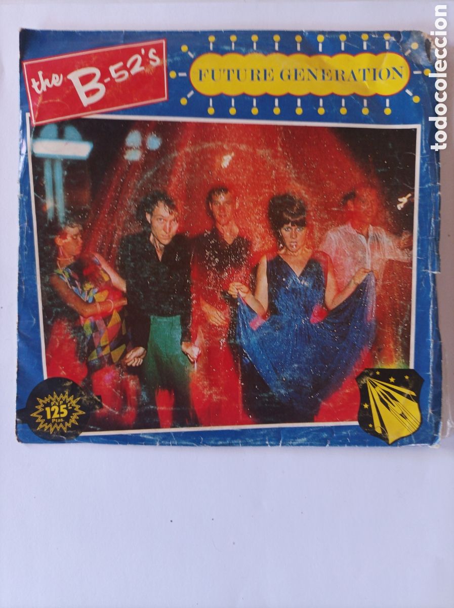 Discos de vinilo: THE B-52S. FUTURE GENERATION. ARIOLA. 1983. SINGLE DISCO VINILO. - Foto 1