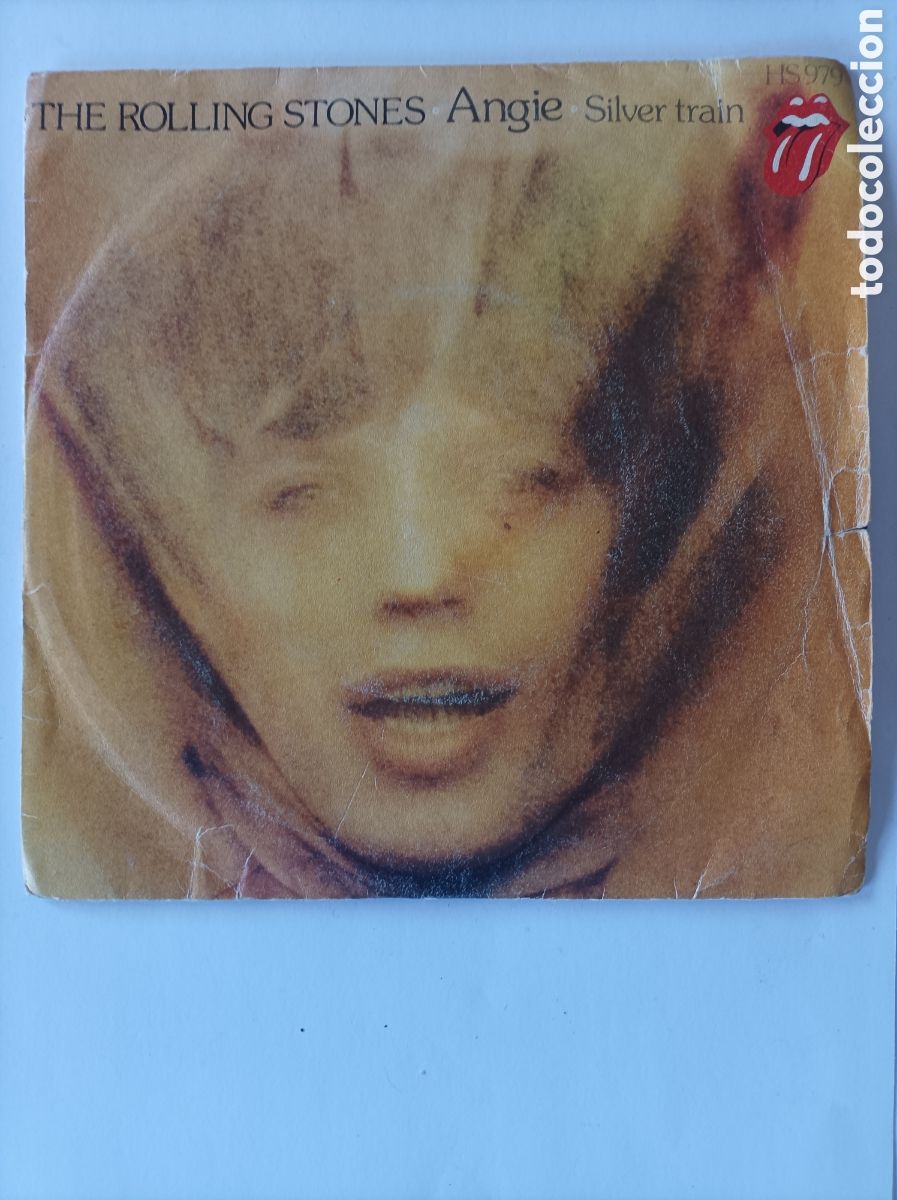 Discos de vinilo: THE ROLLING STONES. ANGIE. 1973. SINGLE DISCO VINILO. - Foto 1