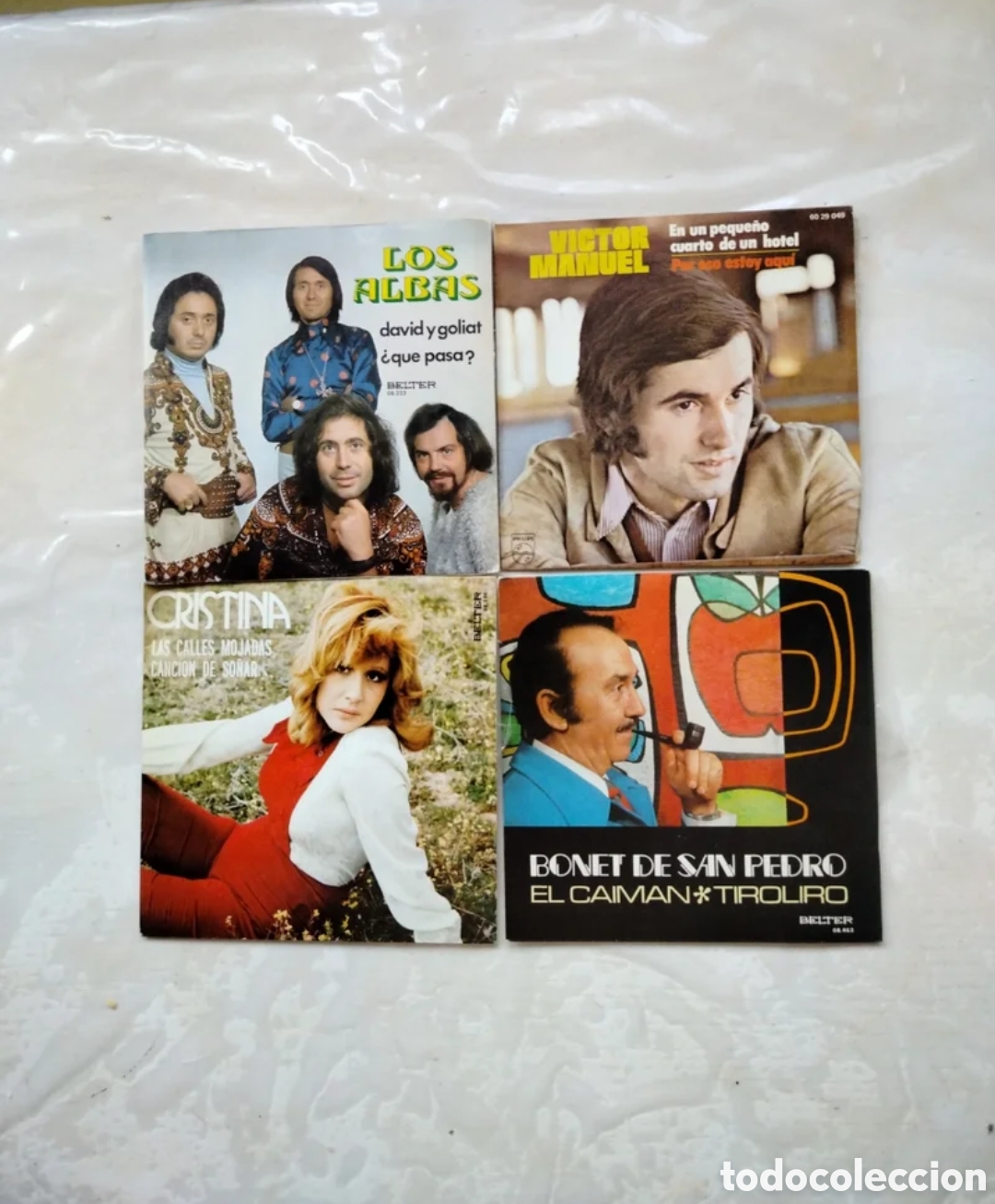 Discos de vinilo: Lote Singles A&ntilde;os 70 - Foto 3