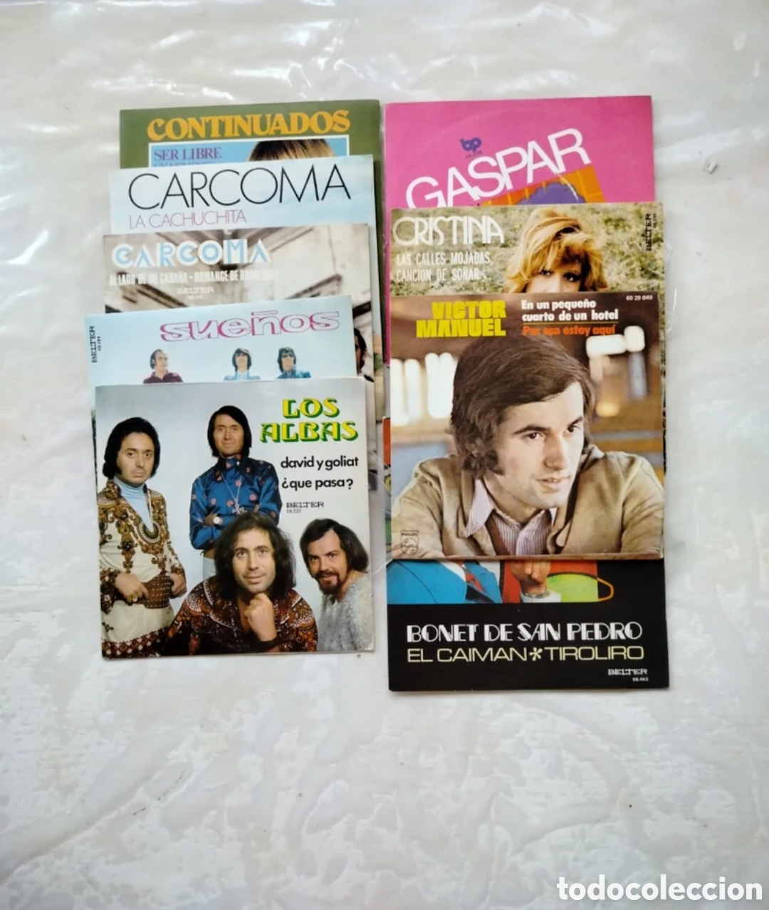 Discos de vinilo: Lote Singles A&ntilde;os 70 - Foto 1