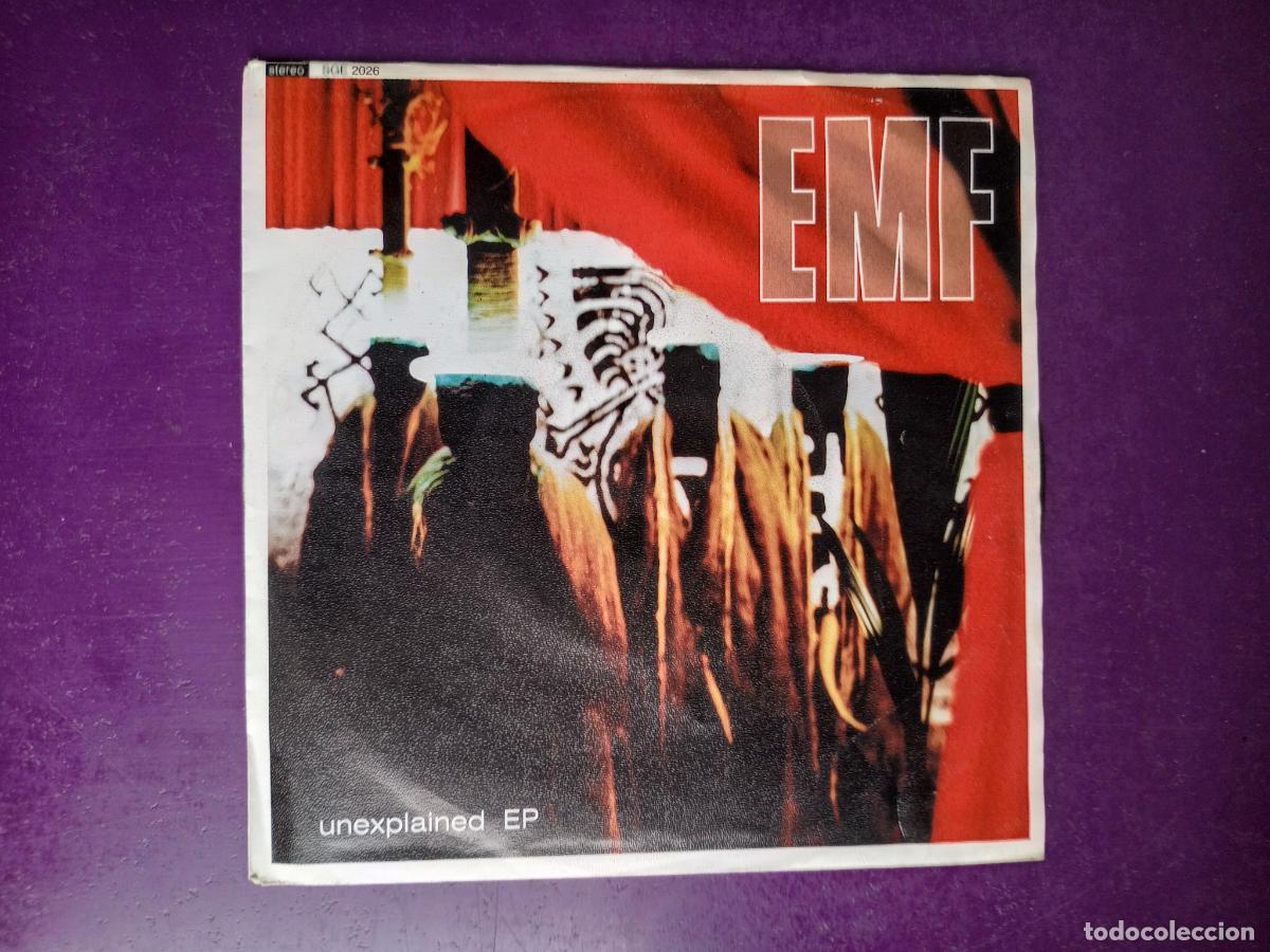 Discos de vinilo: EMF &ndash;Unexplained EP PARLOPHONE 1992 , ELECTRONICA INDIE POP - Foto 1