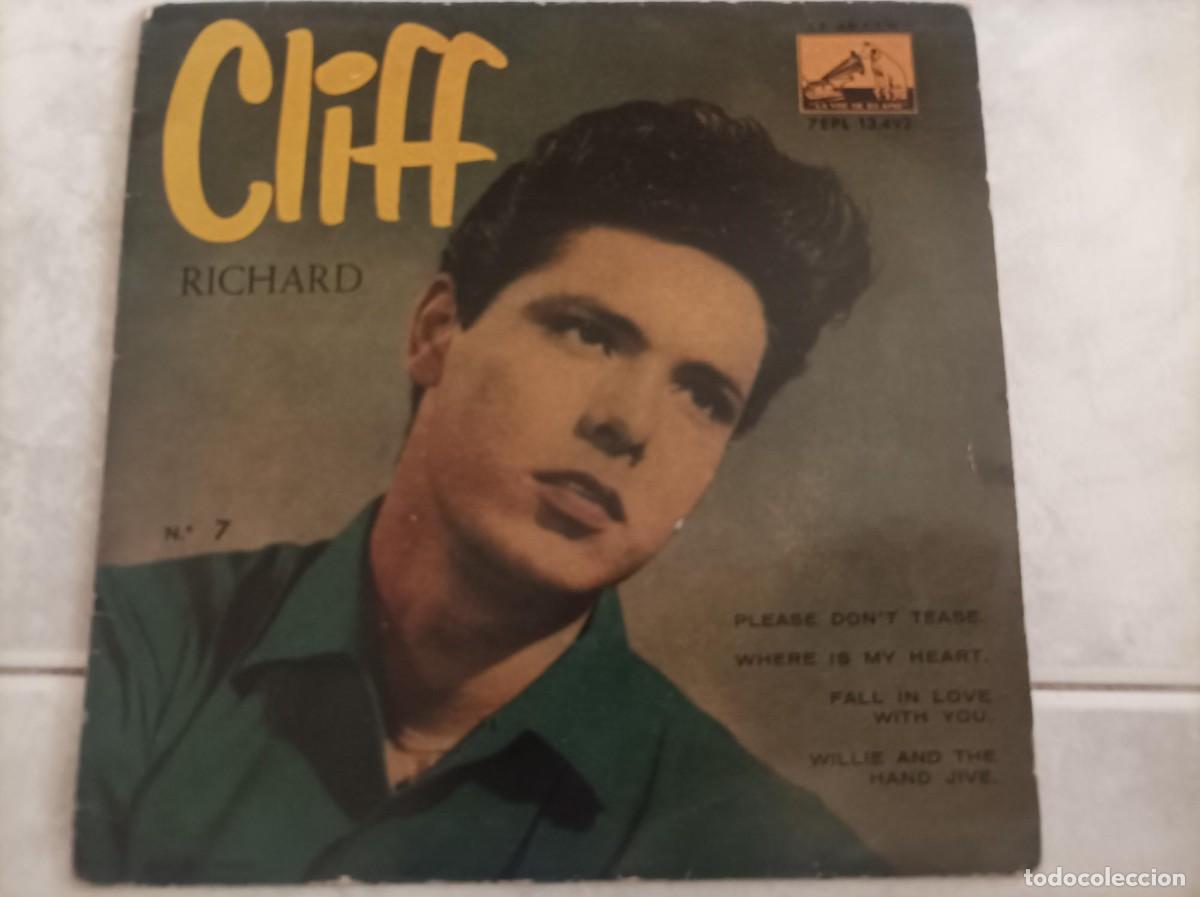Discos de vinilo: Cliff Richard ep N&ordm; 7-dificil- - Foto 1