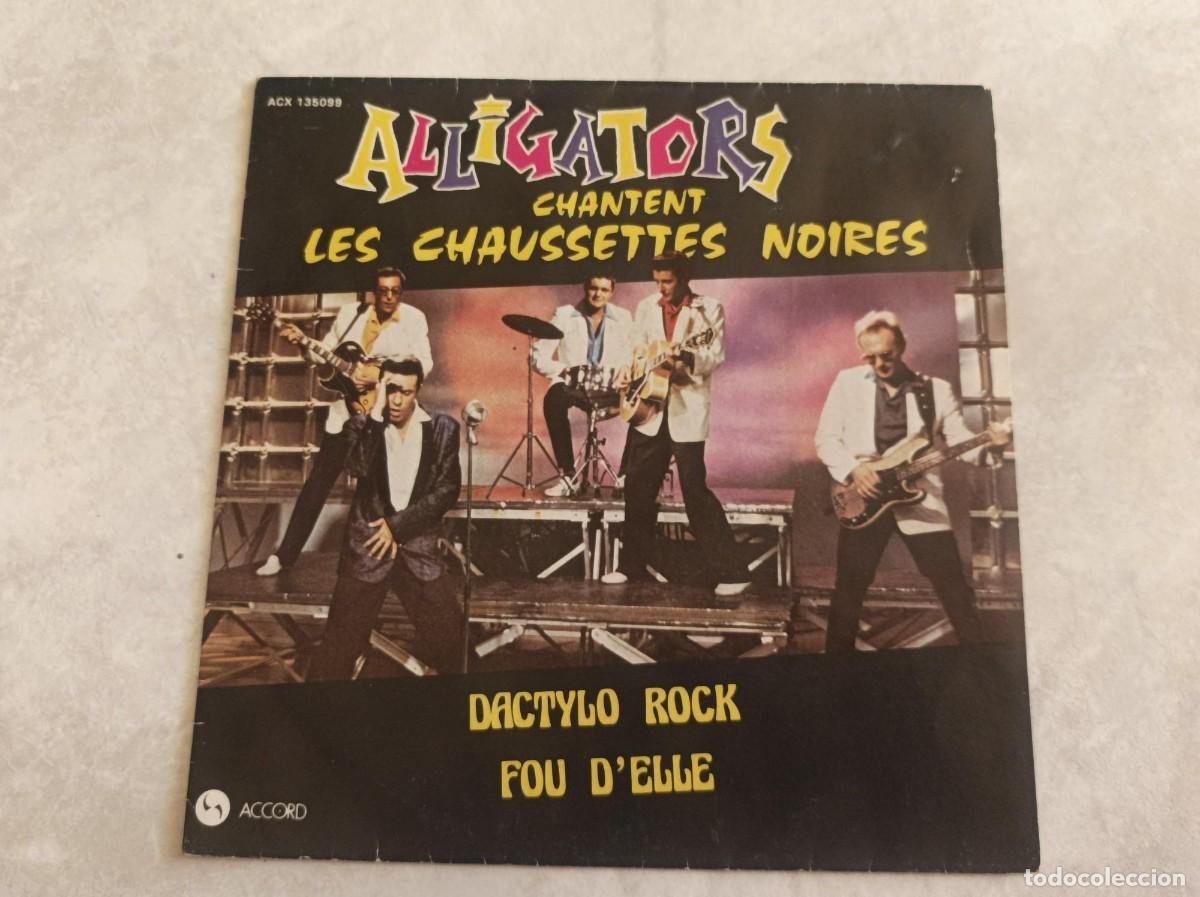 Discos de vinilo: Les Alligators rockabilly single - Foto 1