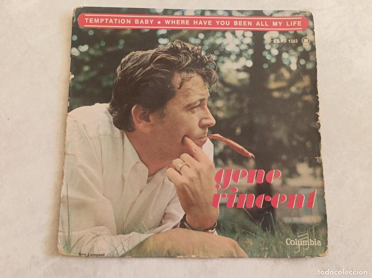 Discos de vinilo: Gene Vincent ep Francia - Foto 1
