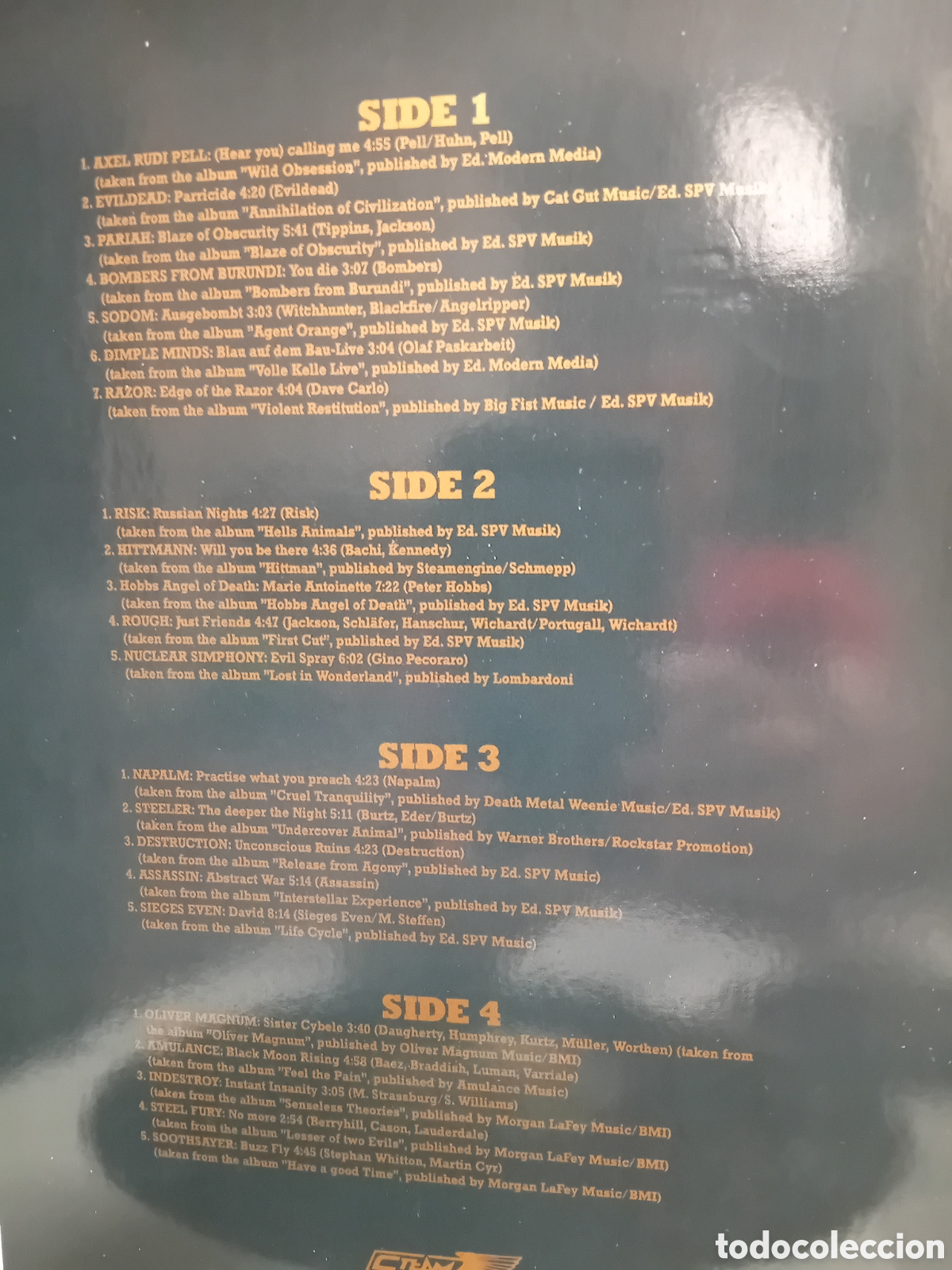 Discos de vinilo: THE STEAMHAMMER COMPILATION. 1990 - Foto 7