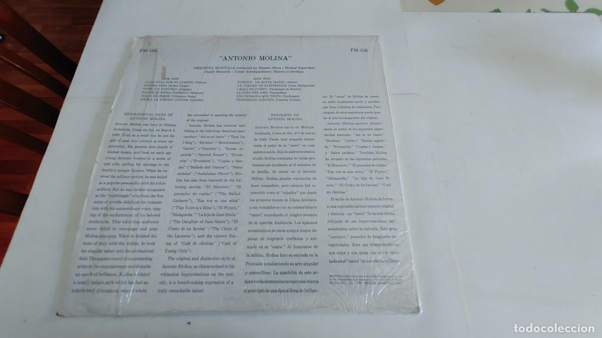 Discos de vinilo: ANTONIO MOLINA-LP USA - Foto 2