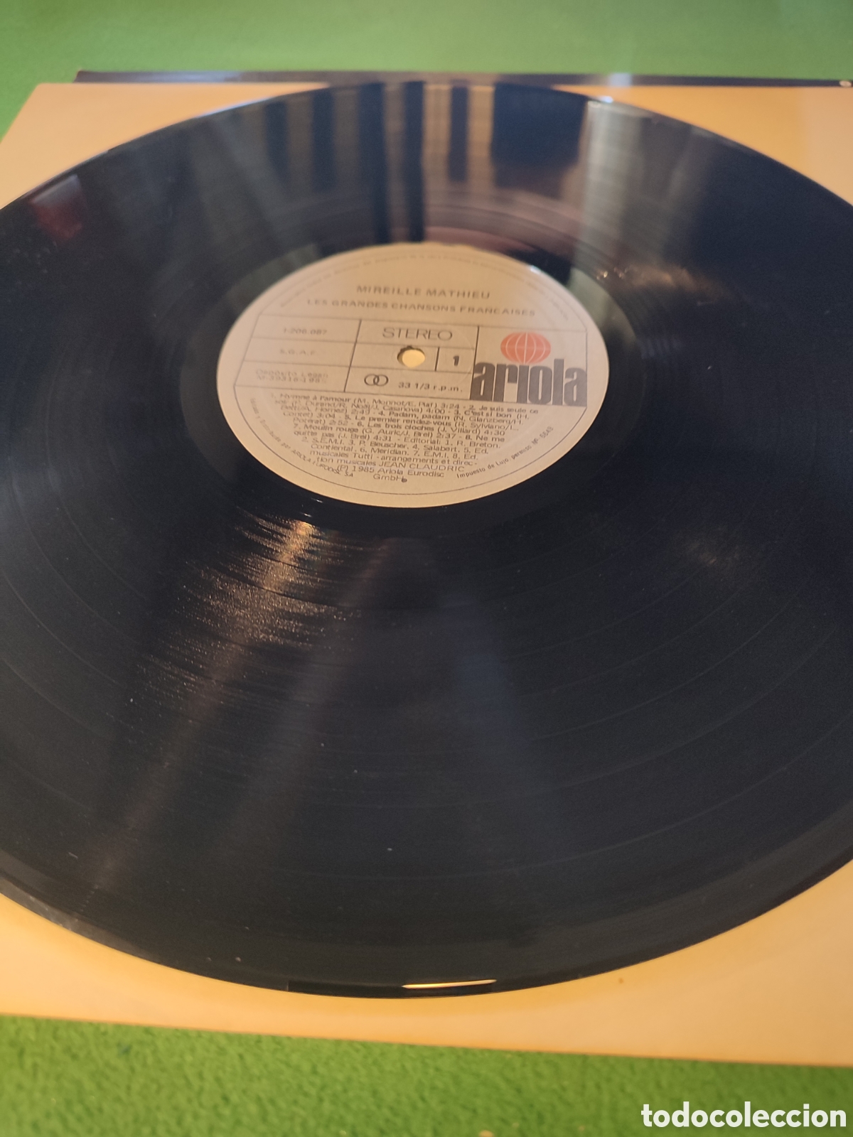 Discos de vinilo: Mireille Mathieu - Les grandes chansons francaise - Foto 3