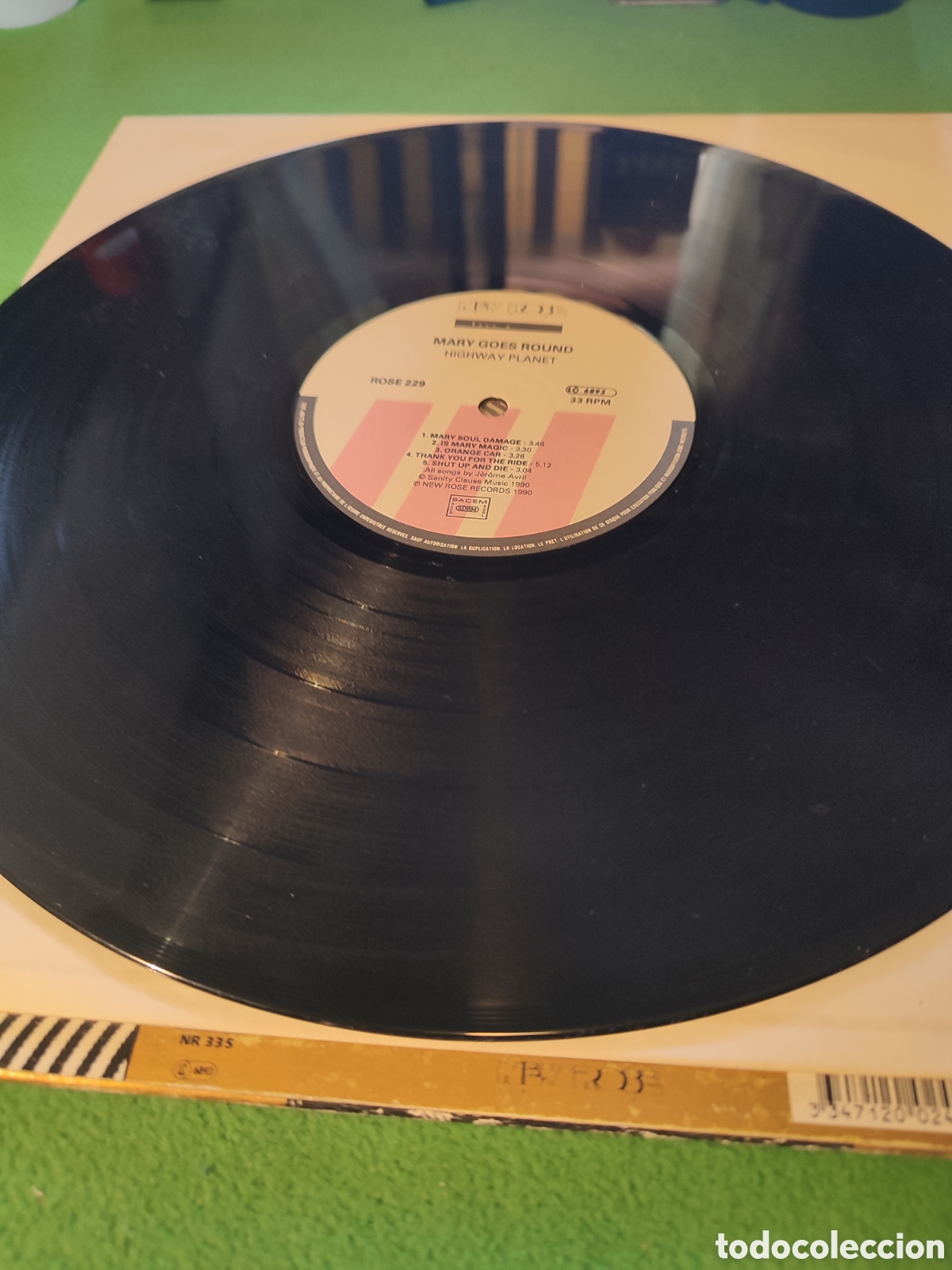 Discos de vinilo: Mary Goes Round - Highway Planet 1990 - Foto 3