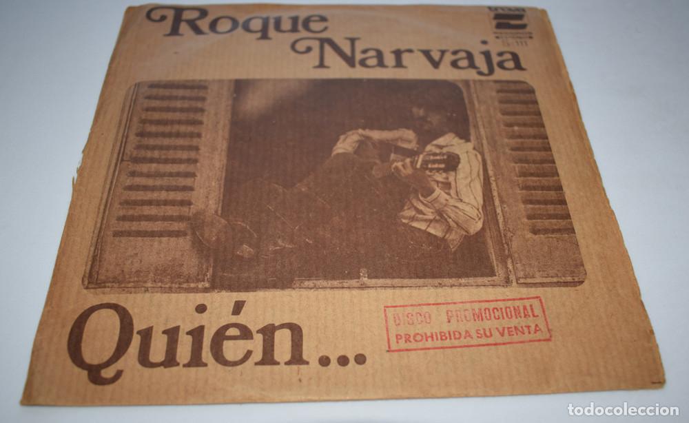 Discos de vinilo: Roque Narvaja &ndash; Qui&eacute;n... - SINGLE 1978 - Foto 1