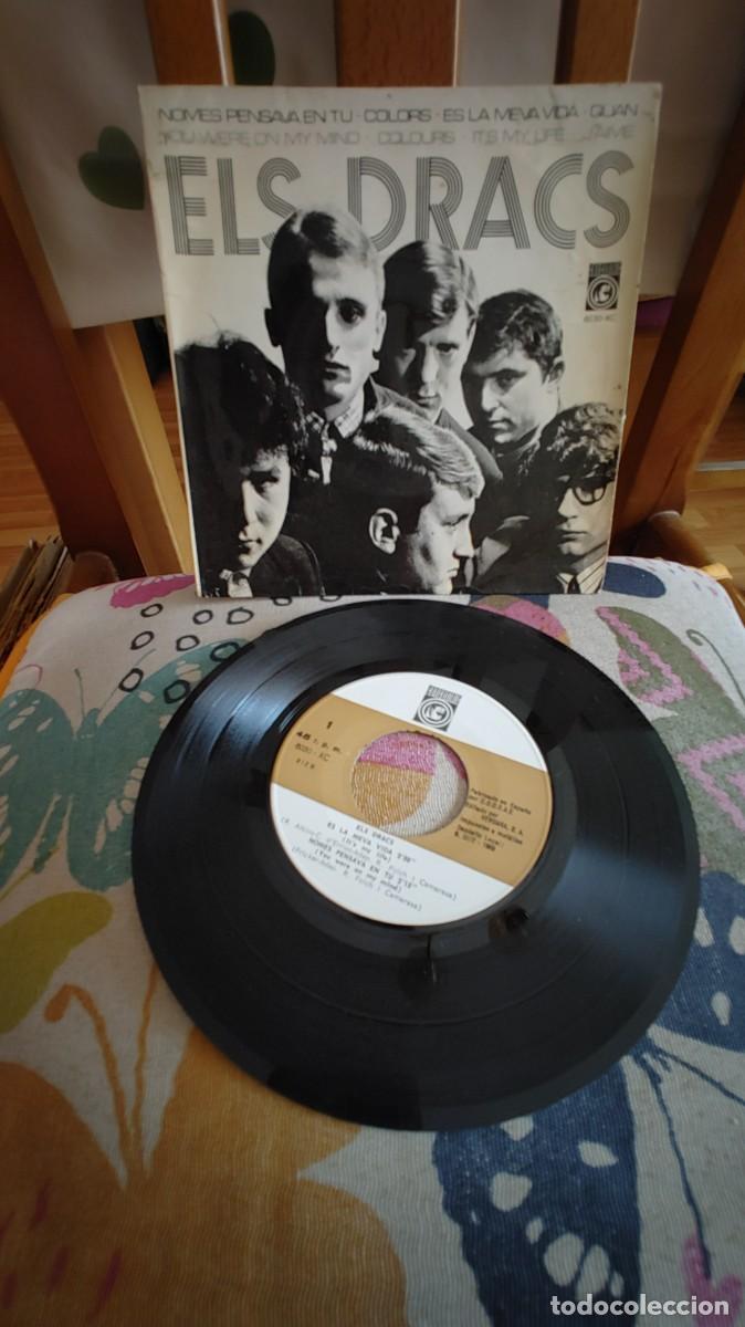 Discos de vinilo: ELS DRACS-EP ES LA MEVA VIDA +3 - Foto 1