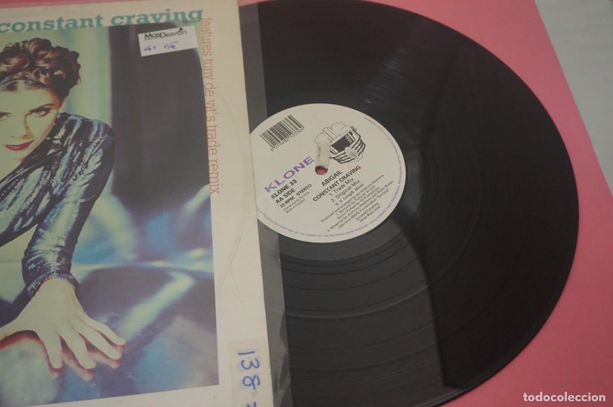 Discos de vinilo: LP - ABIGAIL - CONSTANT CRAVING - VINILO EN BUEN ESTADO - Foto 2