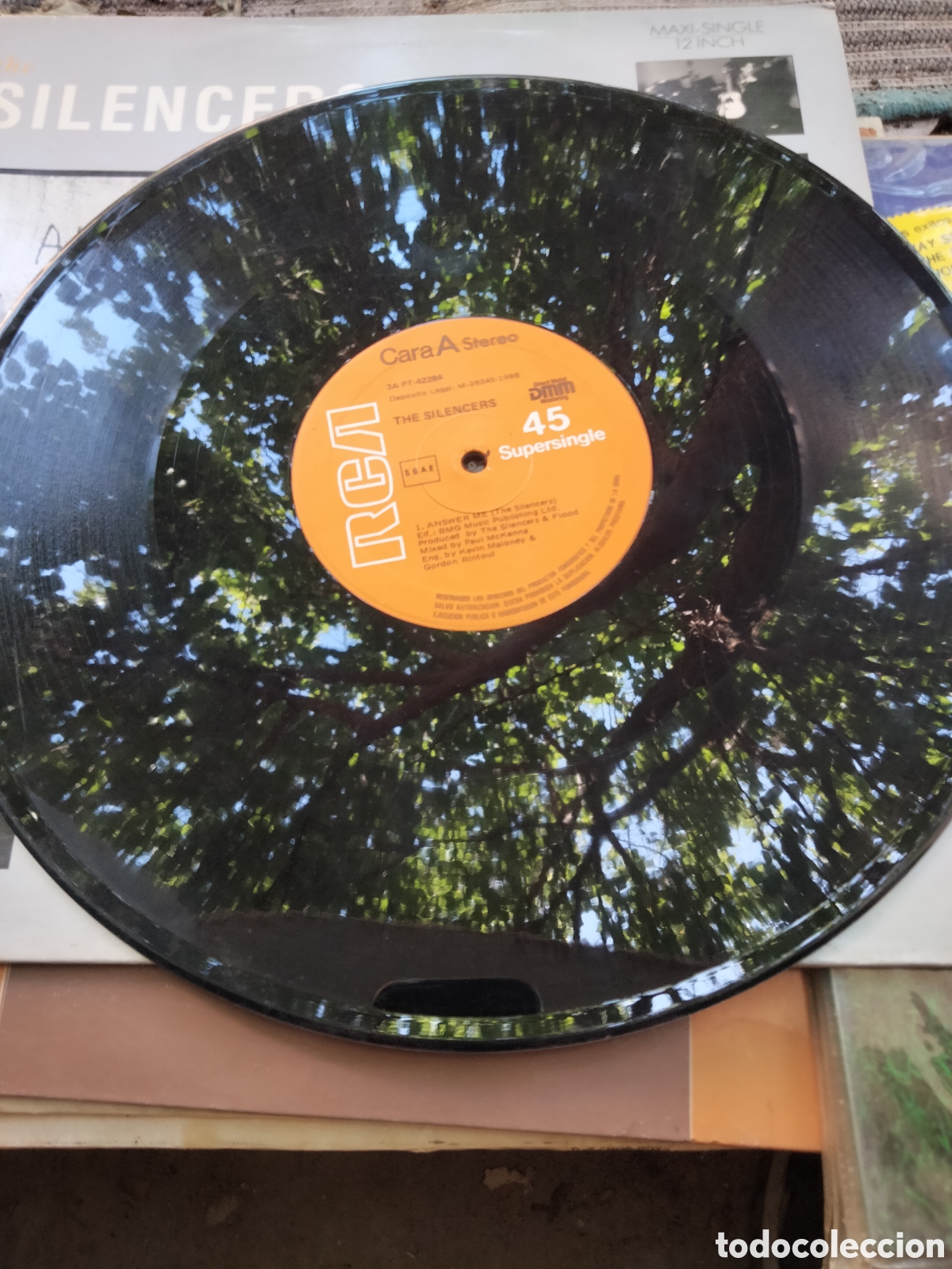 Discos de vinilo: MAXI SINGLE 12 INCH SILENCERS ANSWERME - Foto 5