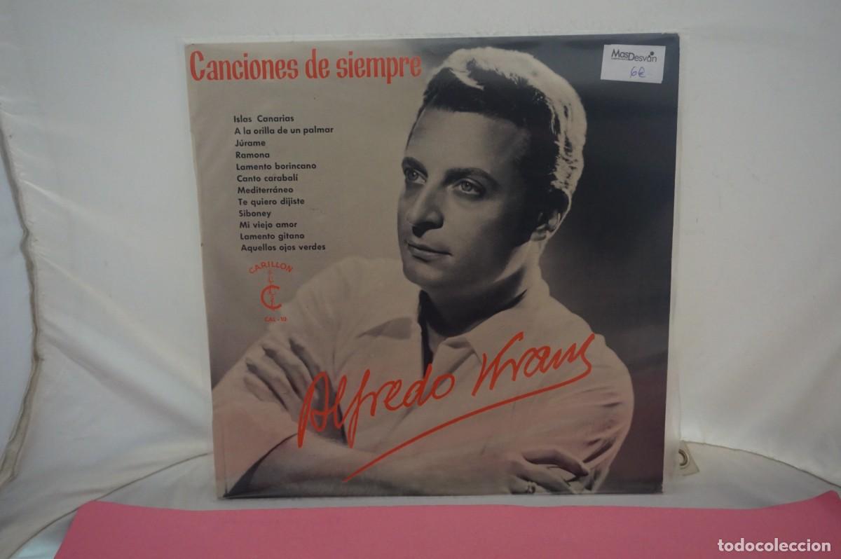 Discos de vinilo: VINILO LP - ALFREDO KRAUS - CANCIONES DE SIEMPRE - Foto 1