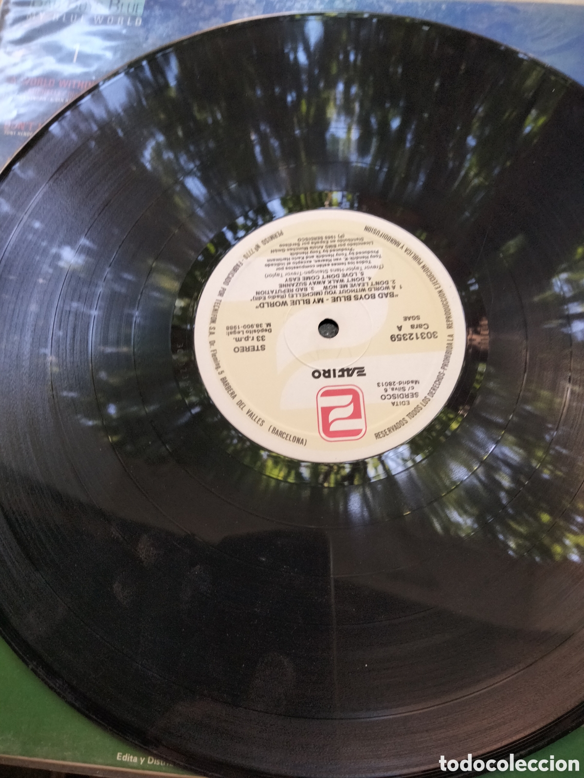 Discos de vinilo: LP BAD BOYS BLUE MY BLUE WORLD - Foto 4