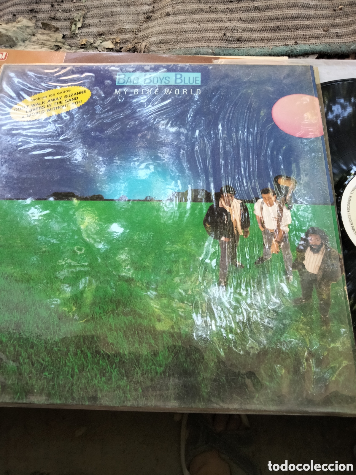 Discos de vinilo: LP BAD BOYS BLUE MY BLUE WORLD - Foto 1