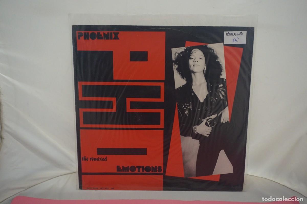 Discos de vinilo: MAXI SINGLE - PHOENIX - THE REMIXED EMOTIONS - Foto 1