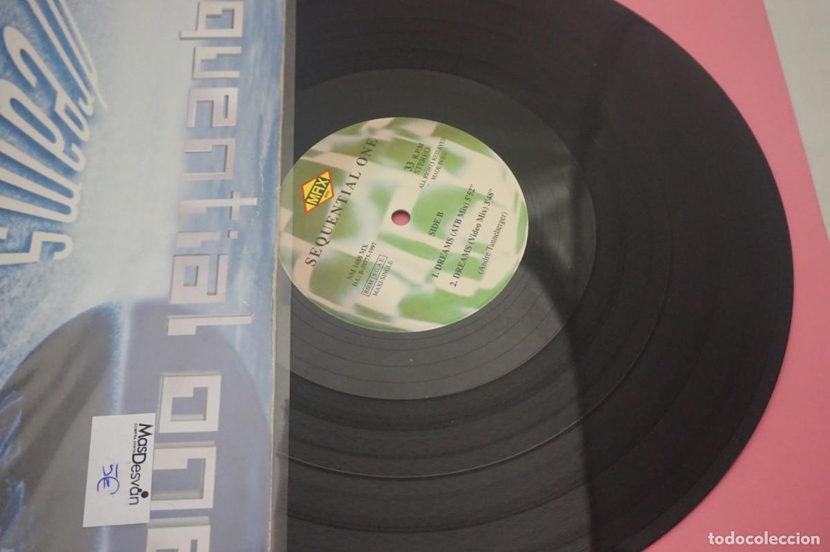 Discos de vinilo: MAXI SINGLE - SEQUENTIAL ONE - DREAMS - Foto 2
