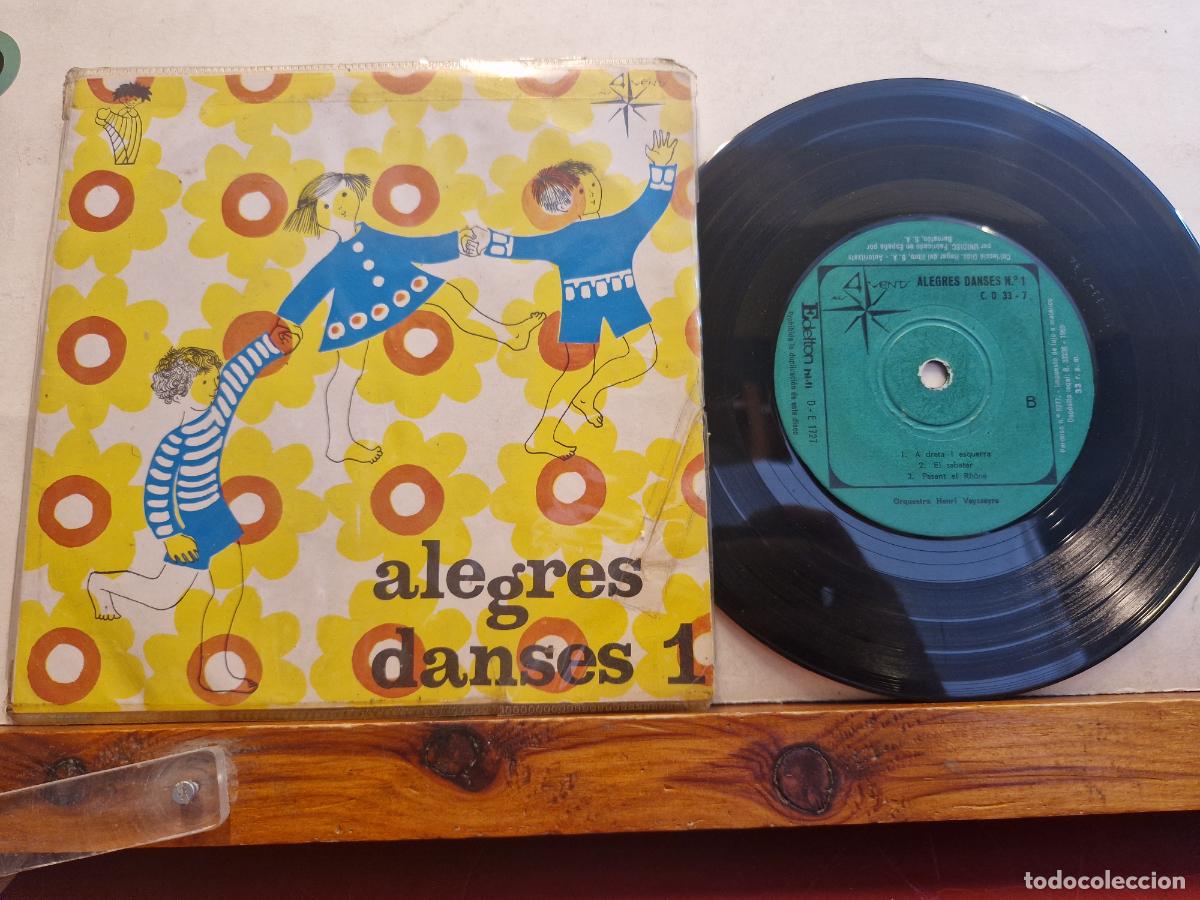 Discos de vinilo: SINGLE. ALEGRES DANSES 1. - Foto 1